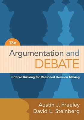 ARGUMENTATION AND DEBATE BY Austin Freeley HARDCOVER **ACCEPTABLE**