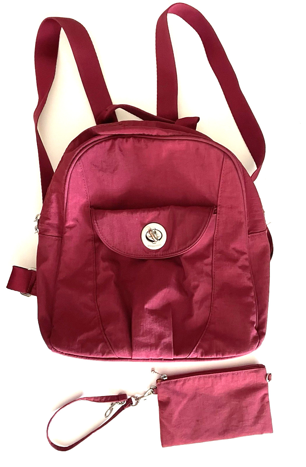 BAGGALLINI NAPLES Backpack Daypack Convertible Sl… - image 1