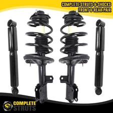 Front Complete Struts & Rear Shock Absorbers for 2010-2013 Kia Forte Koup