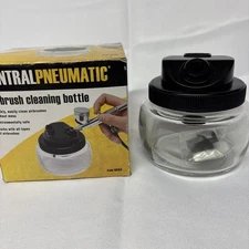 Central Pneumatic Airbrush Cleaning Bottle, Glass, item: 68154 NEW