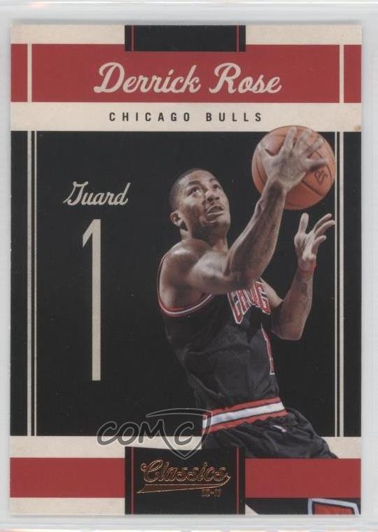 2010-11 Panini Classics Derrick Rose #68 2u3