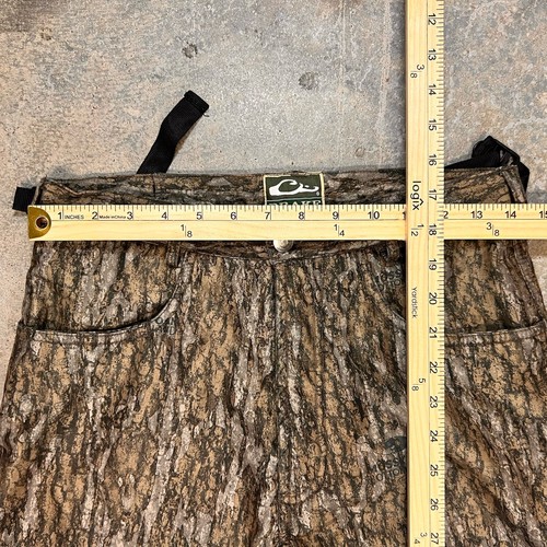 Drake Waterfowl System Mossy Oak Camouflage Hunting Lined Pants Men S 28-30 - Picture 8 of 11