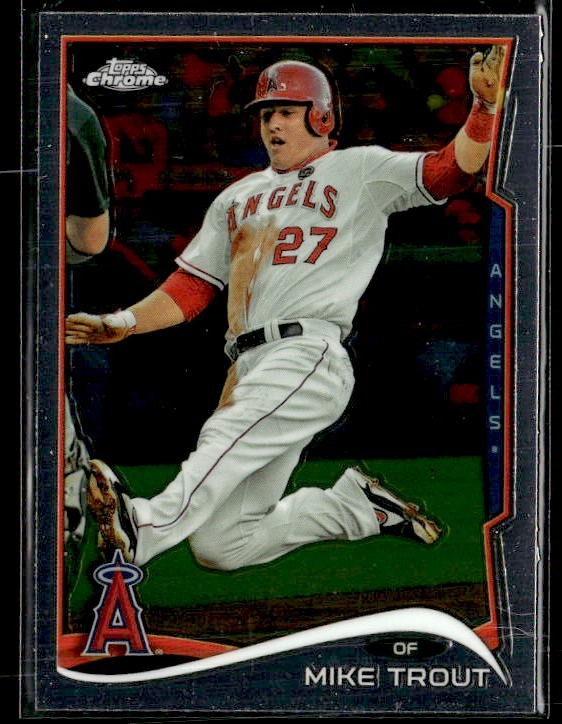 L79,135 - 2014 Topps Chrome #1A Mike Trout