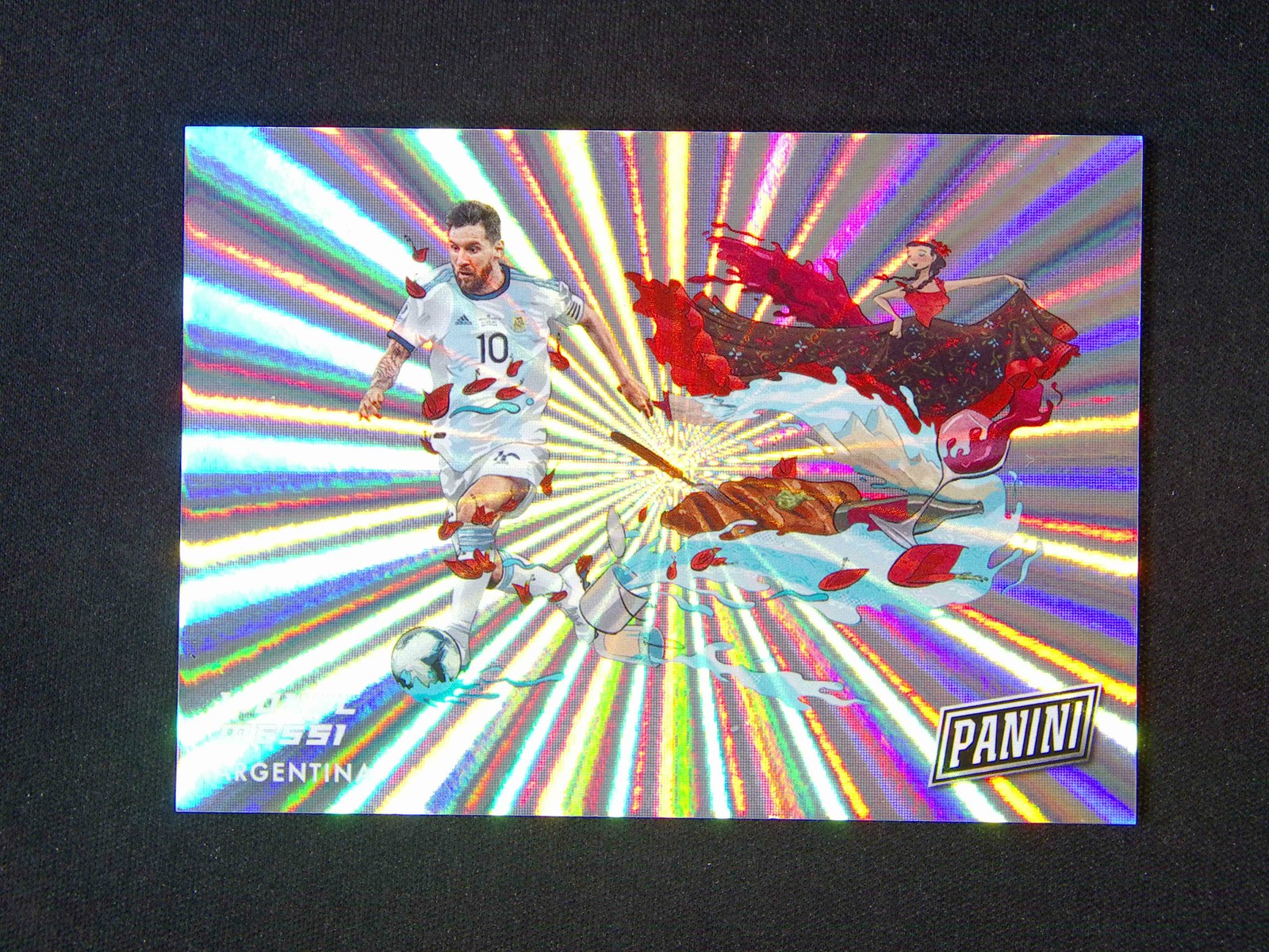 2020 Panini Lionel Messi Argentina On The Horizon Case Hit SSP