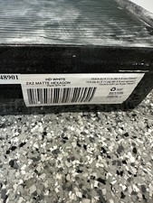 HD 2x2 Hexagon White Bathroom Shower Tile