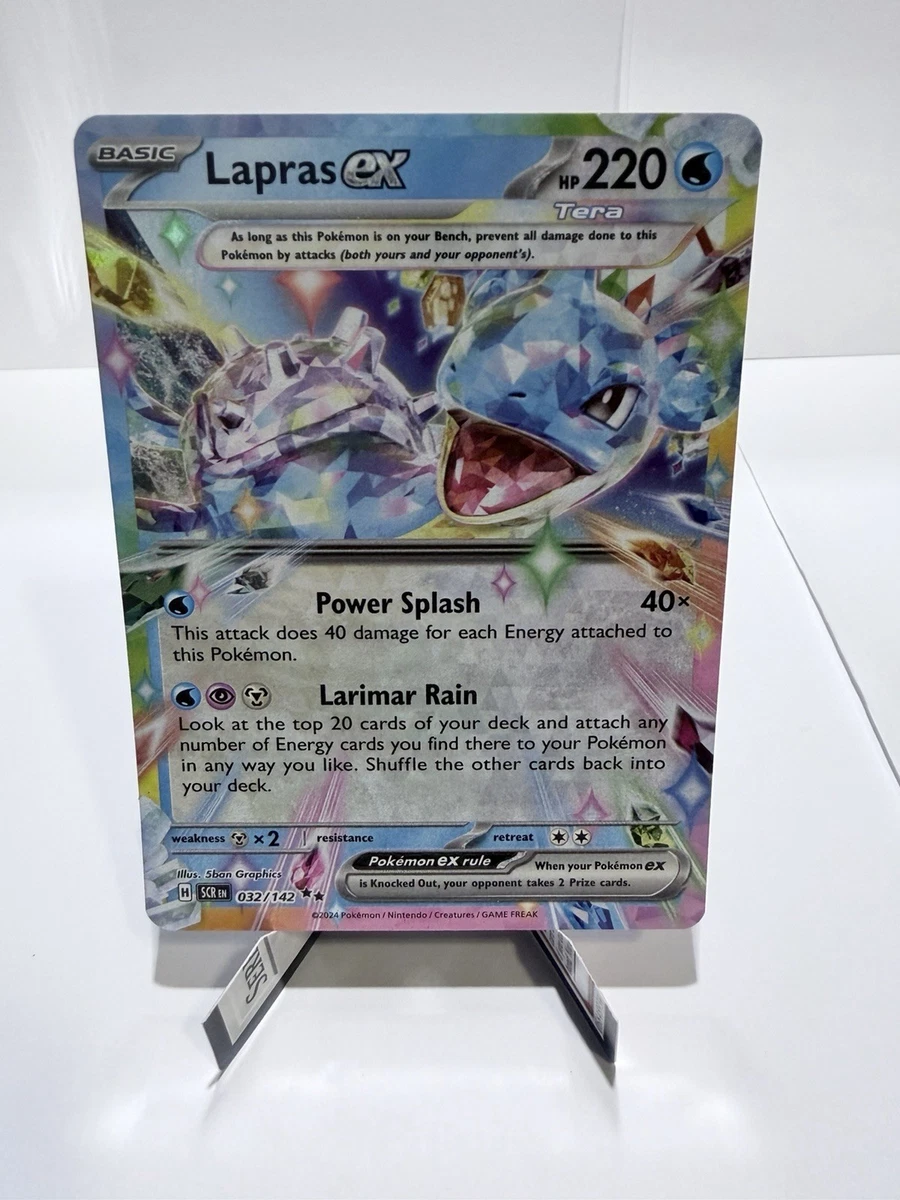 full shiny pokemon cards Amazon.com: Pokemon  Lapras ex 032/142