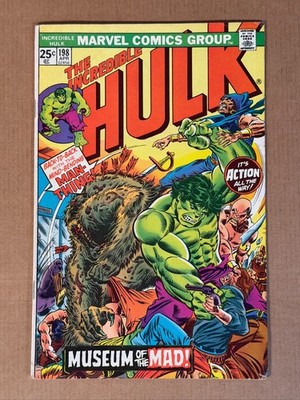 The Incredible Hulk #198 25 Cent Variant (Marvel Comics April 1976)