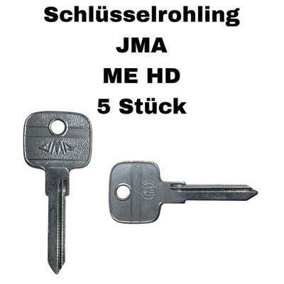 5x Schlüsselrohling JMA ME HD
