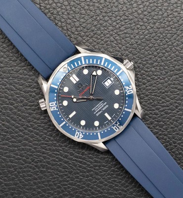 Omega Seamaster Diver 2220.80 Blue Dial 2009 - 2 Jahre Garantie