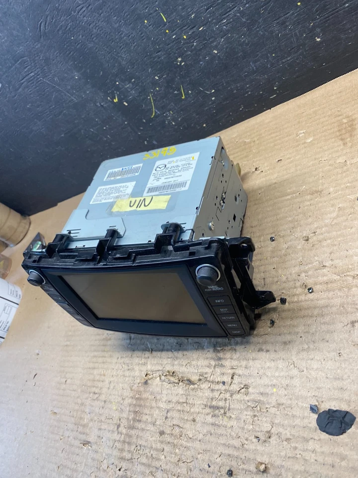 2011 2012 Mazda CX9 CX-9 Radio Stereo CD MP3 Player Screen Display S3195 DG - Image 2 of 4