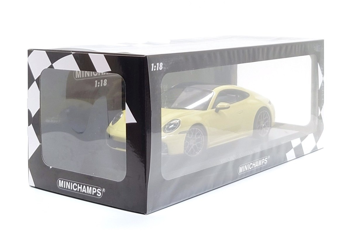Minichamps 1:18 Porsche 911 Carrera (992.2) in Cartagena Yellow