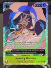 OP-13 Jewelry Bonney 108 SR Carrying On His Will Foil OP13-108 NM One Piece Card