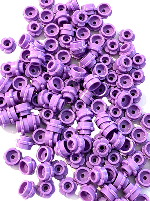 LEGO Parts & Pieces Set 6209684 Flower 1x1 Medium Lavender 50 Pcs