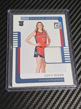 2025 Donruss WNBA Lucy Olsen ROOKIE JERSEY SERIES #7 Washington Mystics RC