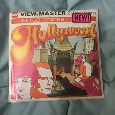 Viewmaster Reels Gaf New Factory Sealed Hollywood 1977