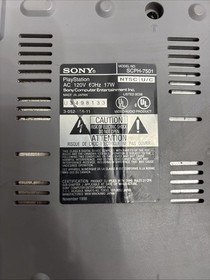 Sony PlayStation 1 Console PS 1 SCPH-7501 Console Only Tested And Working