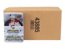 2025/26 UPPER DECK SERIES 2 HOCKEY TIN (BOX) CASE (12 CT.)