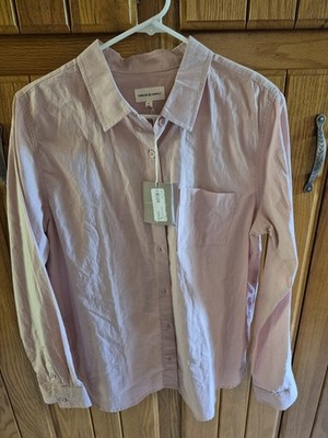 Thread + Supply Sz L Shirt. Carnation Pink, NWT. 100% Cotton Thread & Supply Top
