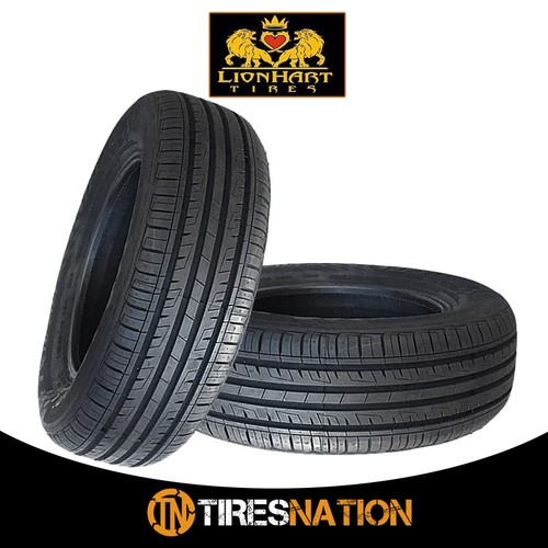 (2) New Lionhart LH-501 195/60R14 86H High Performance All-Season Tires