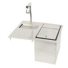 Advance Tabco D24WSIBL DropIn Glass Filler Station w/ Ice Bin