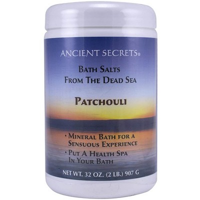 Dead Sea Patchouli Bath Salts By Ancient Secrets 32 Oz 1 Pack