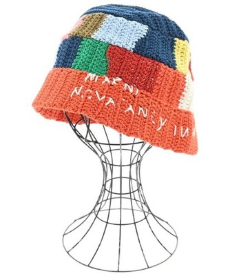 MARNI Hats (other) OrangexNavyetc. L 2200708794050