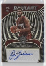2021-22 Panini Spectra Radiant Signatures 7/99 Omer Yurtseven #RSI-OME Auto pe8