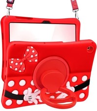 Case for Galaxy Tab A9 Plus 11 Inch 2023 - Cute Kickstand Silicone Design