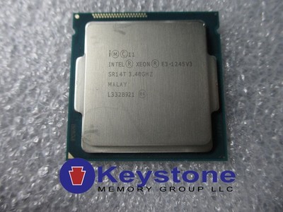 Intel  Xeon  Processor E3-1245 v3 8M Cache, 3.40 GHz Processor SR14T *km
