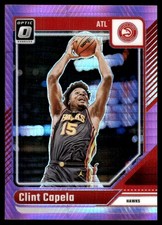 Clint Capela 2024-25 Donruss Optic #209 Hawks Insert ? SEE SCAN! FREE SHIP