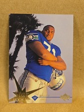 1997 Upper Deck Football Star Rookie Walter Jones Seattle Seahawks NFL HOF NM-MT