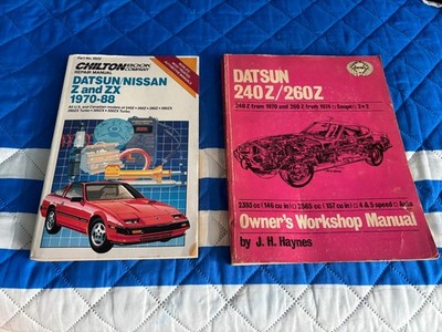 1970 - 1988 Datsun Nissan 240 260 280 300 Z ZX TURBO  Workshop and Repair Manual
