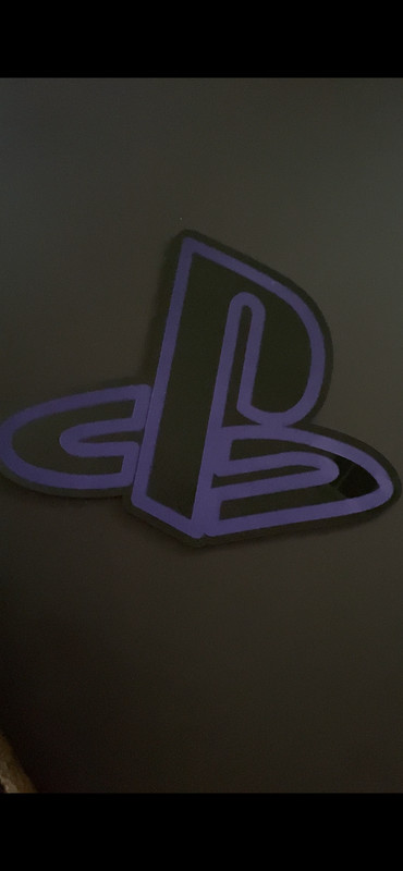 PlayStation acrylic glass wall art