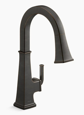 Kohler 23830-2BZ - RIFF Pull-Down 3-Function Kitchen Faucet - Oil-Rubbed Bronze