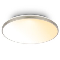 LED Deckenlampe Deckenleuchte Wohnzimmer Dimmbar Fernbedienung CCT Dekorblende