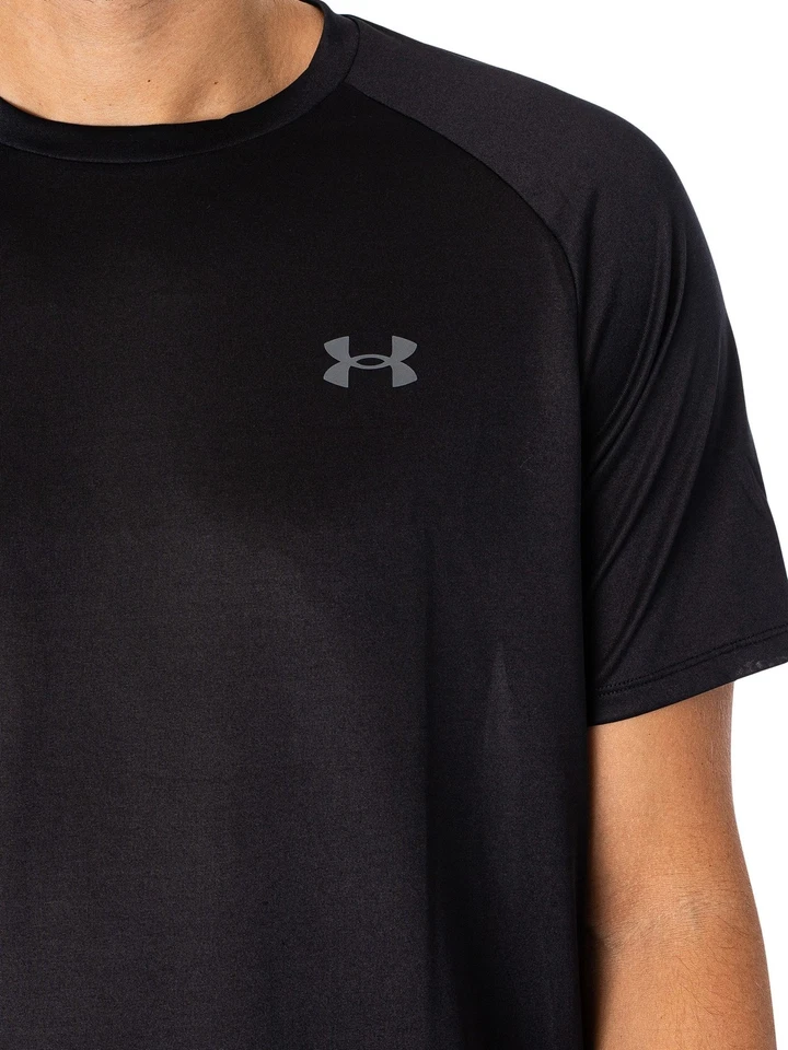 Under Armour Herren Tech 2.0 Kurzarm-T-Shirt, Schwarz - Bild 4 von 4