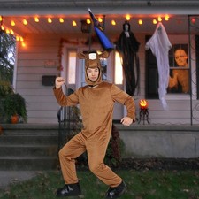 Pferdekostüm für Erwachsene, originelles Tierkostüm für Feiertage,