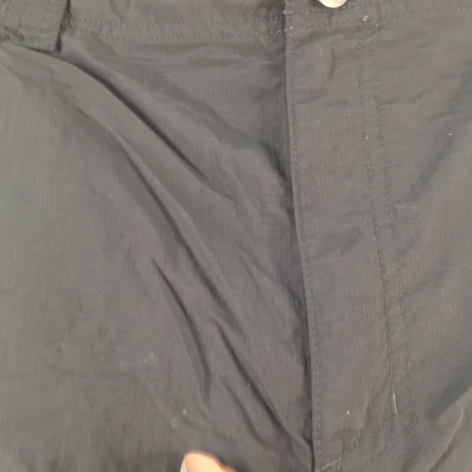 Columbia Hombres Senderismo Carga Pantalones Cortos 36 Negro Cremallera Mosca 123174 Foto 3 de 4