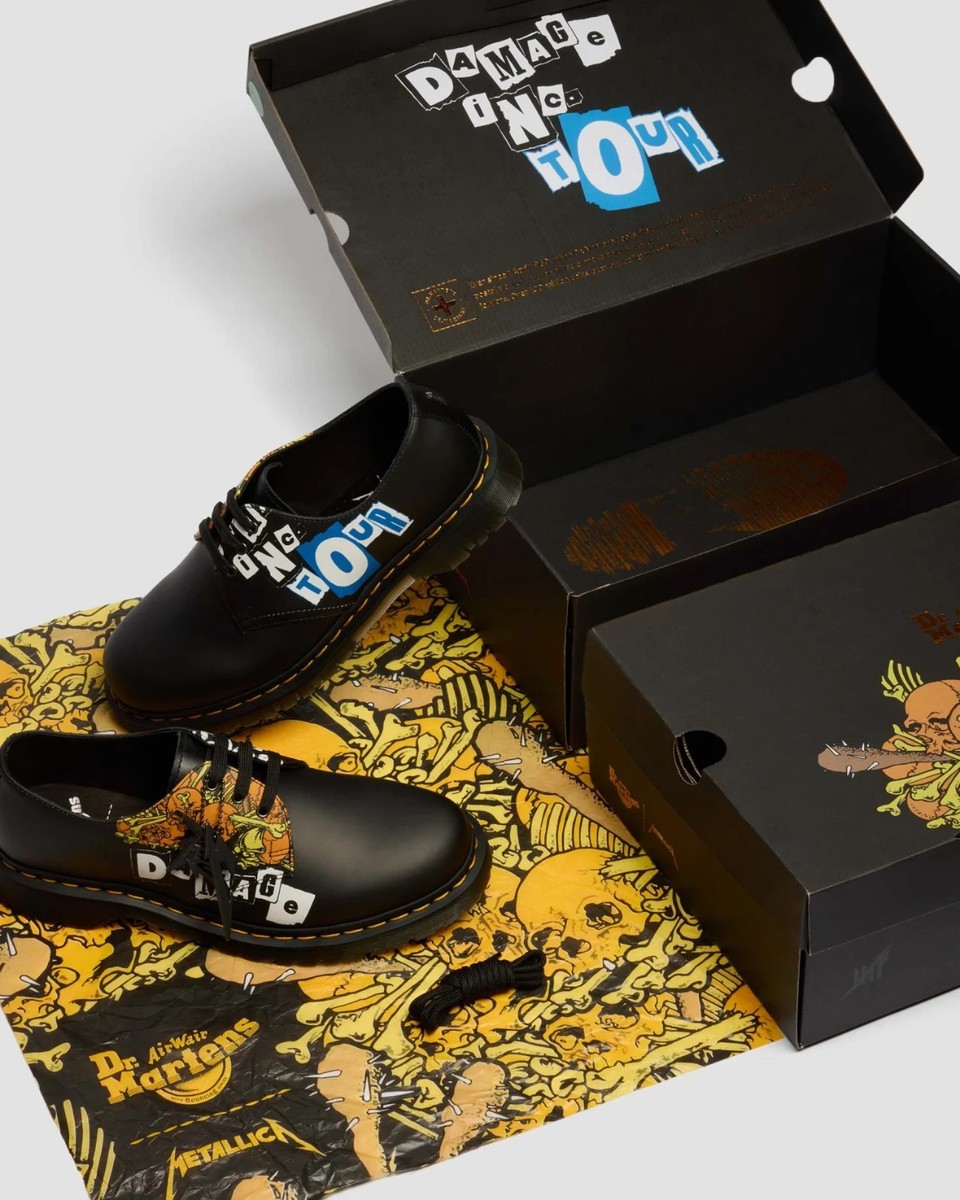 DR. MARTENS x METALLICA 1461 METALLICA DAMAGE TOUR 3-Eye Shoes