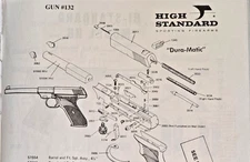 High Standard DuraMatic 100 .22LR Parts