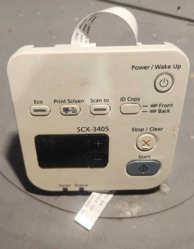 Samsung control panel for SCX-3405 Working part