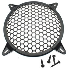 FDXGYH 2 Pack 10 Inch Speaker Grill Subwoofer Waffle 10 IN, Black
