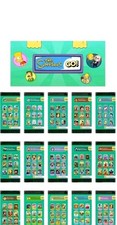 Mono..ly Sticker Go All 1-2-3-4-5-6 Star Very Low Price0.99 The Simpsons Album