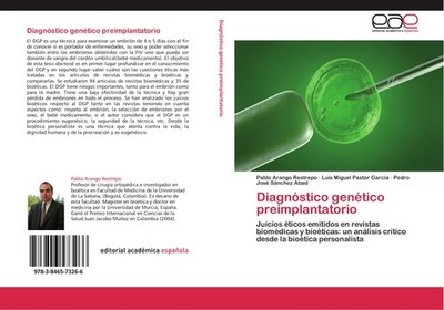 Diagnóstico genético preimplantatorio Pablo Arango Restrepo