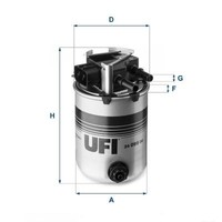 UFI 24.095.00 Kraftstofffilter Passend FüR Nissan