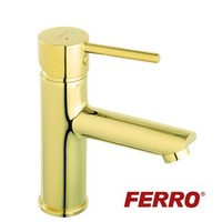 Goldene Waschtischarmatur Badarmatur Waschbecken Wasserhahn Mit Ablauf - Fiesta