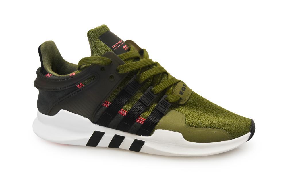 Кроссовки Adidas Equipment Support ADV - S76961 - Зелено-черные, Великобритания, 6,5