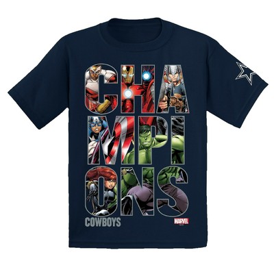 Marvel Champions Dallas Cowboys YOUTH T 