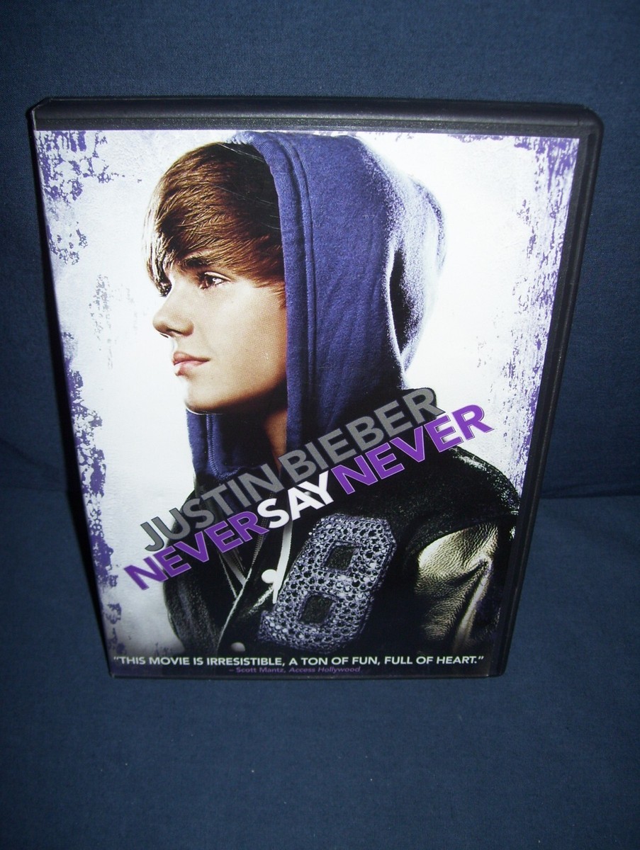 Justin Bieber Never Say Never DVD Used 2011 Release | eBay