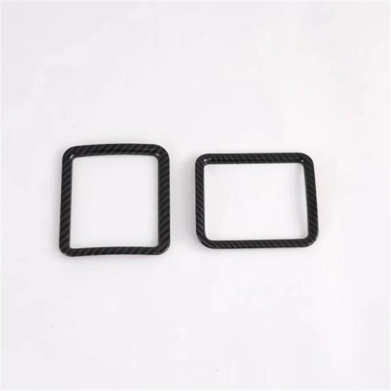 Carbon Fiber Front Side Air Outlet Vent Cover Trim For Toyota HIACE 2019-2024 — 第 3/4 张图片